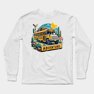 School Bus Adventure Long Sleeve T-Shirt